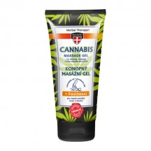 CANNABIS masažinis gelis su pantenoliu 200ml. 